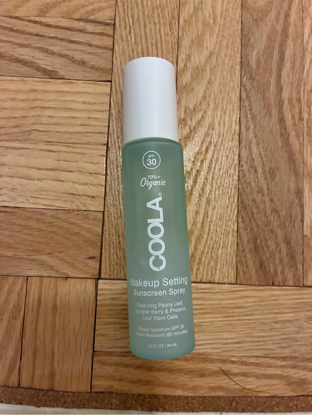 Unused! COOLA Aqua-Turquoise Makeup Setting Sunscreen Spray SPF 30 - Picture 2 of 5